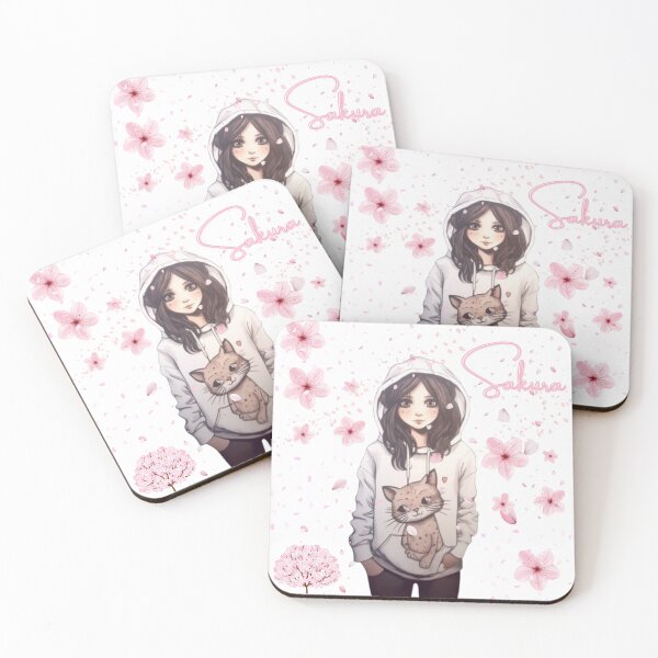 Item preview, Sakura Cat, Tee, Unisex Clothing  designed and sold by Terry-Salsa.