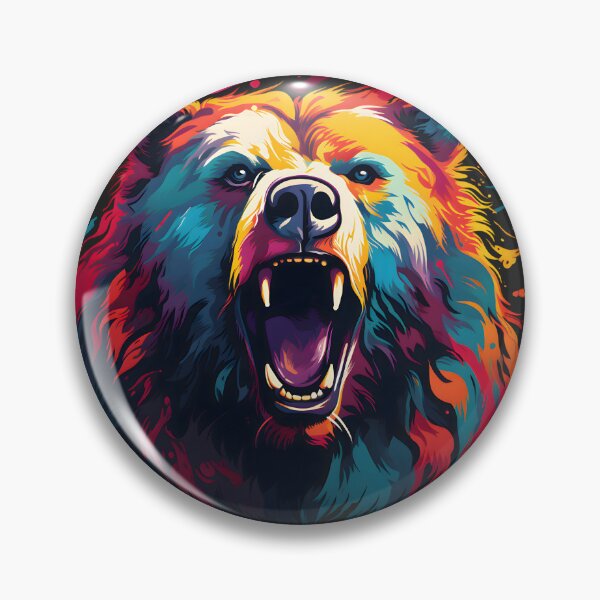 Item preview, Bear Grazer color art designed and sold by ArtFusion-Shop.
