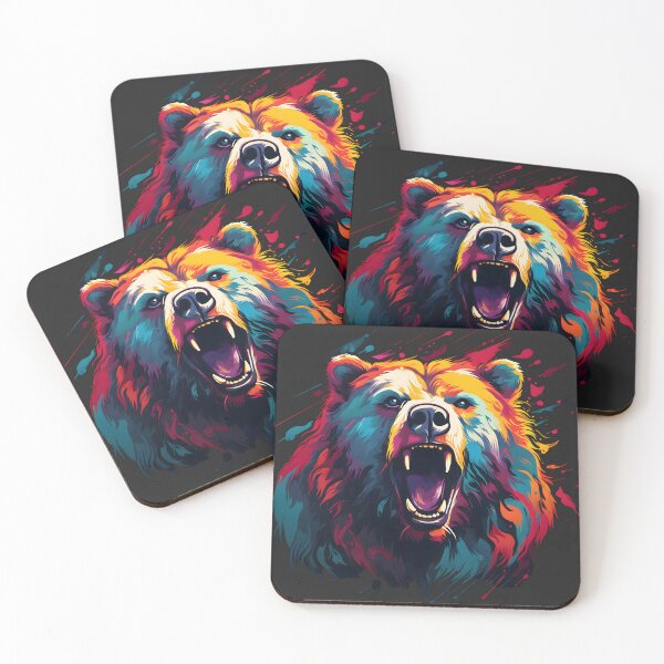 Item preview, Bear Grazer color art designed and sold by ArtFusion-Shop.