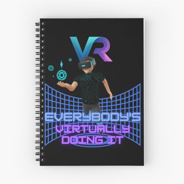 Item preview, VR Everybody's virtually doing it.virtual reality. Virtuality  designed and sold by Cajattire.