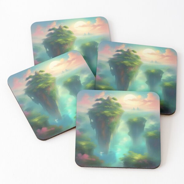 Item preview, Surreal Floating Islands designed and sold by AbsoluteA.