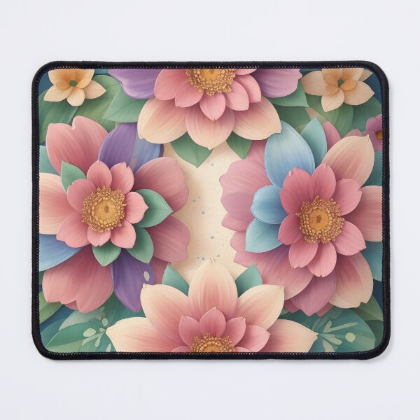 Artikelvorschau, Tropische Blumen mit Pastellfarben entworfen und verkauft von myersdiffusion.