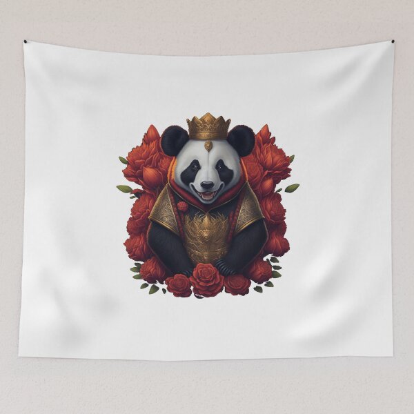 Item preview, King Panda designed and sold by Lia's AI Art.