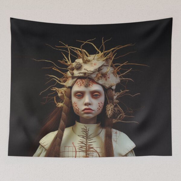 Item preview, Young Martian Girl in Traditional Tribal Clothing designed and sold by Peter LOPEZ.