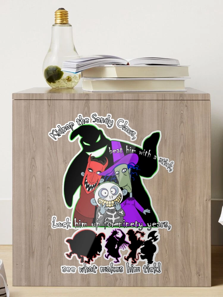 Nightmare Before Christmas FanArt" Sticker for Sale by ToxicMentality |  Redbubble