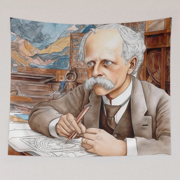 Item preview, Hermann von Helmholt designed and sold by ComicsFactory.