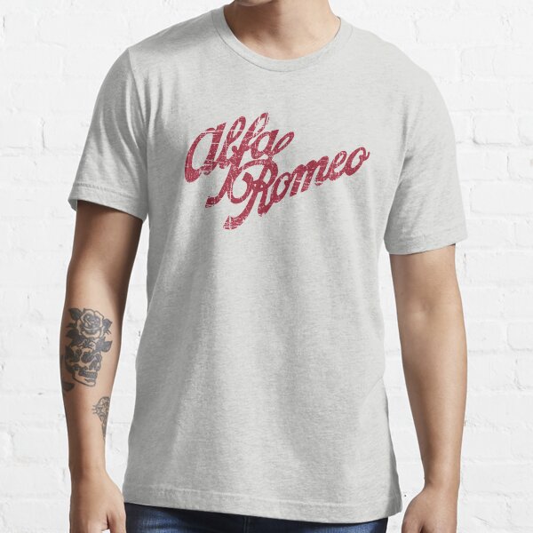 Alfa Romeo Script - Look vieilli classique T-shirt essentiel