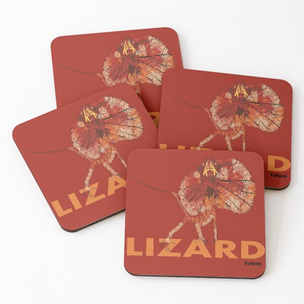 Item preview, Australian Frilled neck lizard designed and sold by Rosa Fatone.