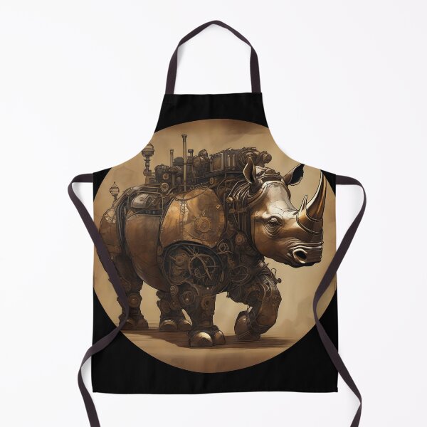 Item preview, Steampunk Rhino Adventurers designed and sold by AbsoluteA.