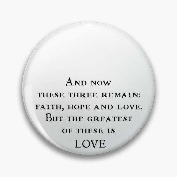 Item preview, Corinthians Faith Hope Love Bible Quote 1 designed and sold by BazaarShoppe.