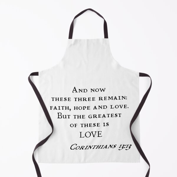 Item preview, Corinthians Faith Hope Love Bible Quote 1 designed and sold by BazaarShoppe.