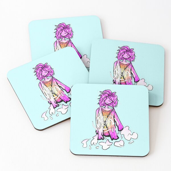 Item preview, Aesthetic Lofi Sunset Girl designed and sold by BobbyMillsArt.