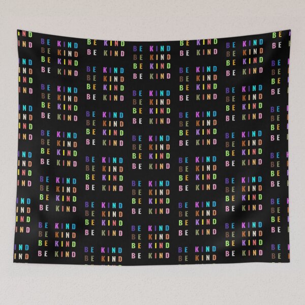 Item preview, Be Kind Variations Darker Color Backgrounds designed and sold by jenmountainen.