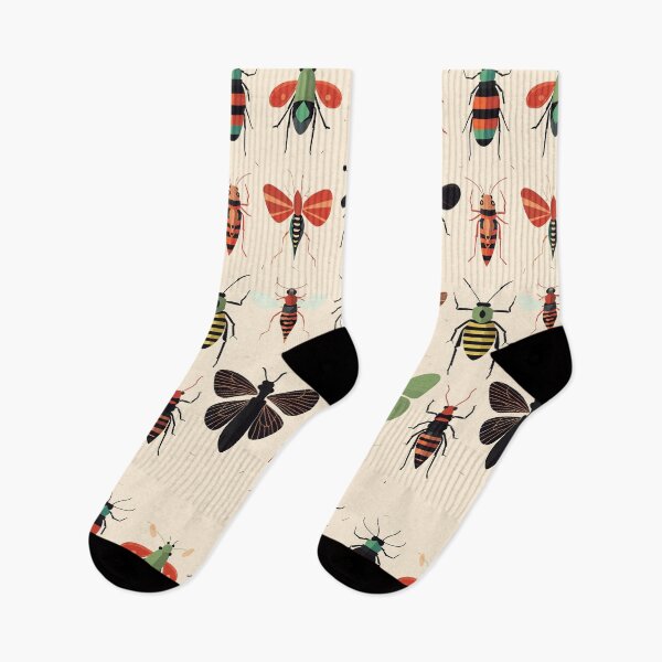 Item preview, insects from the hohenn region, precisionist lines and shapes,  designed and sold by MiniMosaic.