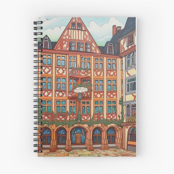 Item preview, Hessen city drawing designed and sold by ComicsFactory.