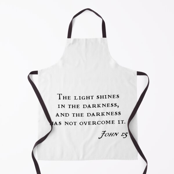 Item preview, John Light Darkness Bible Quote 1 designed and sold by BazaarShoppe.