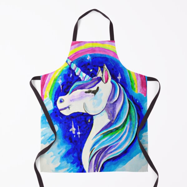 Item preview, Magical Unicorn with Rainbow designed and sold by By Nayla.