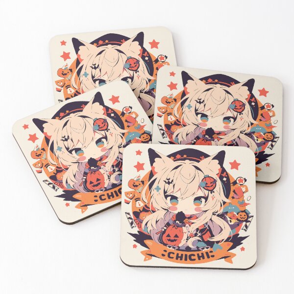 Item preview, CHICHI Pumpkin Smash designed and sold by Chibi Cat Art Corner.