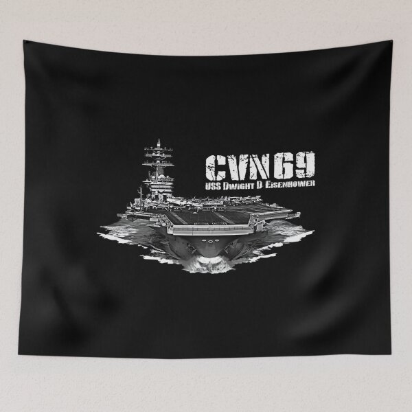 Item preview, USS Dwight D. Eisenhower CVN-69 	 designed and sold by hpvtvzlomms18.