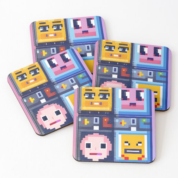 Item preview, Pixelated Fiesta: Vibrant and Playful Pattern designed and sold by GoldStrokes.