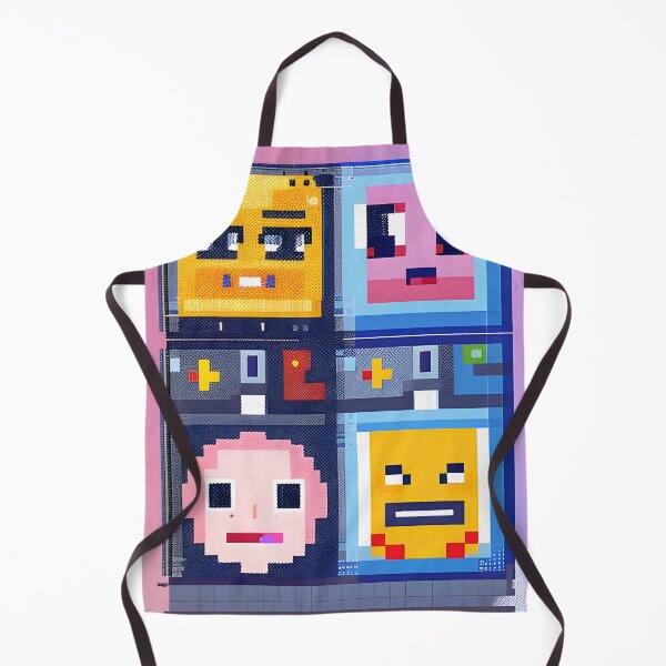 Item preview, Pixelated Fiesta: Vibrant and Playful Pattern designed and sold by GoldStrokes.