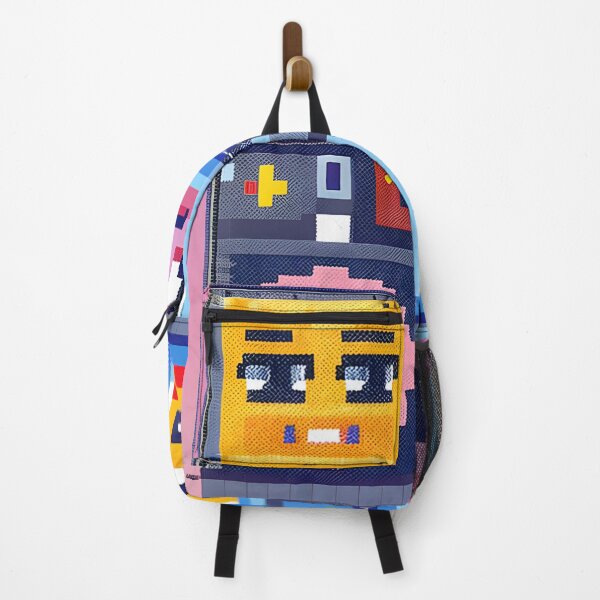 Aperçu de l'œuvre Pixelated Fiesta : motif vibrant et ludique créée et vendue par GoldStrokes.