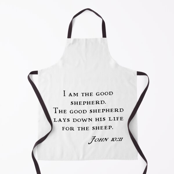 Item preview, John Good Shepherd Bible Quote 2 designed and sold by BazaarShoppe.