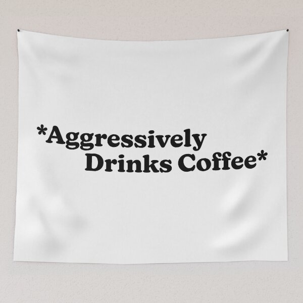 Item preview, *aggressively drinks coffee*  designed and sold by Wolka.