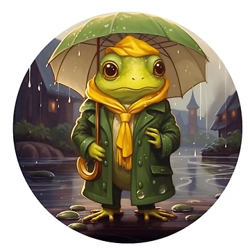 Aperçu de l'œuvre Chance Of Rain de RiffraffDesigns