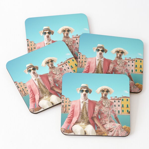 Item preview, Pretentious Pets on Holiday  designed and sold by Klickpicks.
