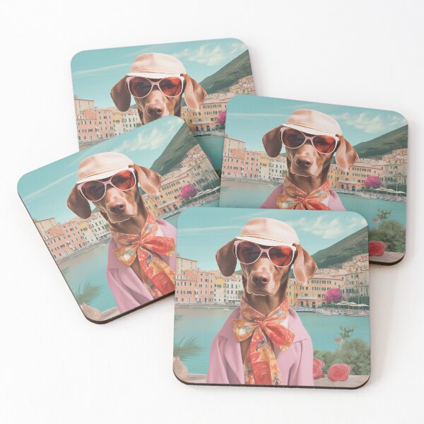 Item preview, Pretentious Pets on Holiday  designed and sold by Klickpicks.