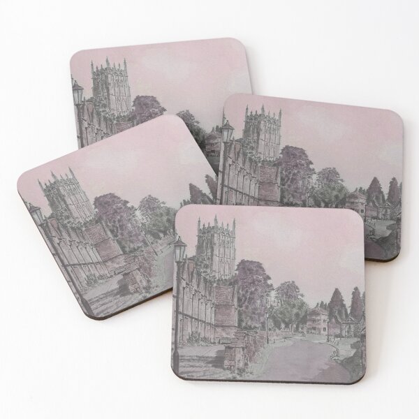 Item preview, Chipping Campden, Gloucestershire, Serene Mauve Painting - An Idyllic Cotswold's Gem designed and sold by studioSharonKay.