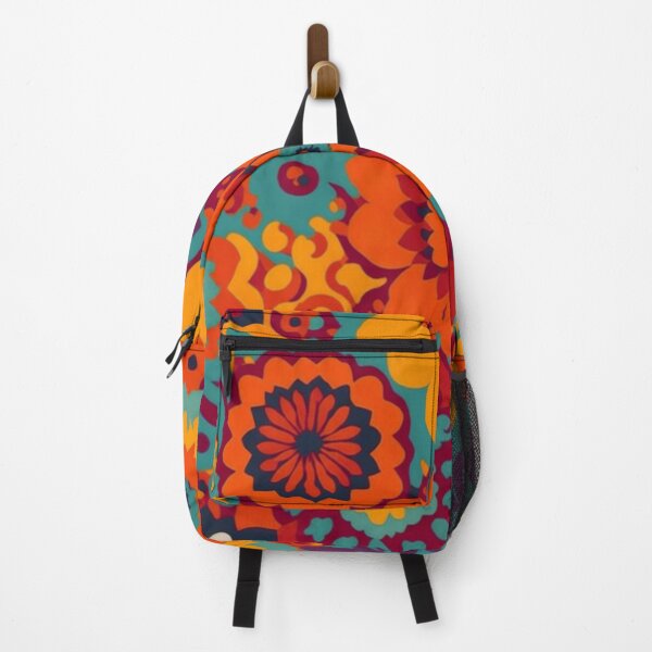 Item preview, Flower Power Colourful Flower Pattern designed and sold by druidwolfart.