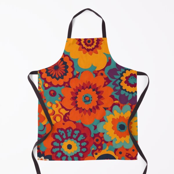 Item preview, Flower Power Colourful Flower Pattern designed and sold by druidwolfart.