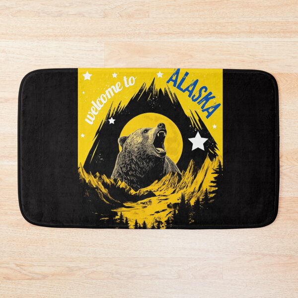 Item preview, Welcome to Alaska Bear Grazer designed and sold by Filmharmony.