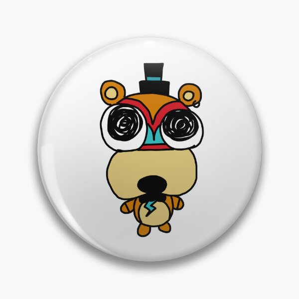 Item preview, FNAF - Glamrock Freddy (Security Breach) designed and sold by kaypanicarts.