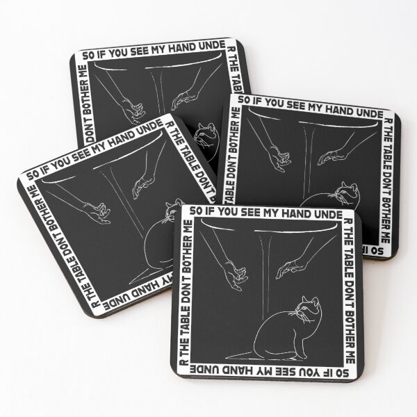 Item preview, If You See My Hand Under The Table designed and sold by Spread Me! Stickers, Pins, and Designs.