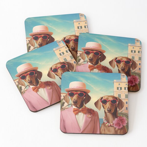 Item preview, Pretentious Pets on Holiday  designed and sold by Klickpicks.