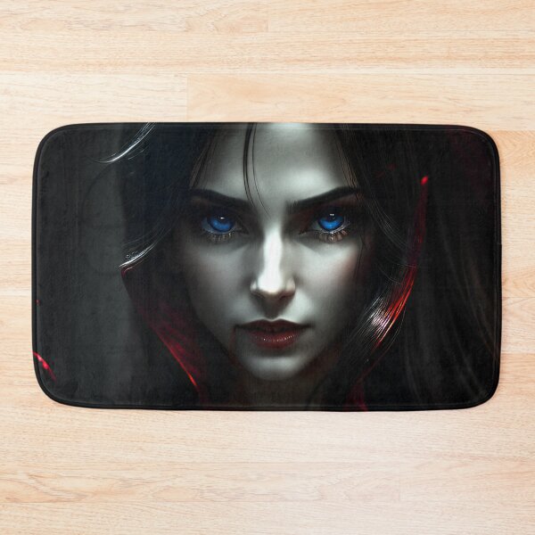 Item preview, Gothic Vampire Woman Art Print designed and sold by Stoneheim.