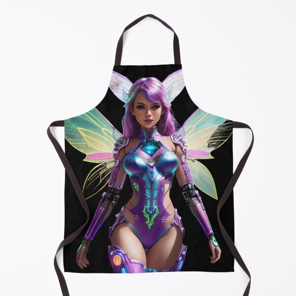 Item preview, Violet Cyber Fairy designed and sold by TodoDecoArt.
