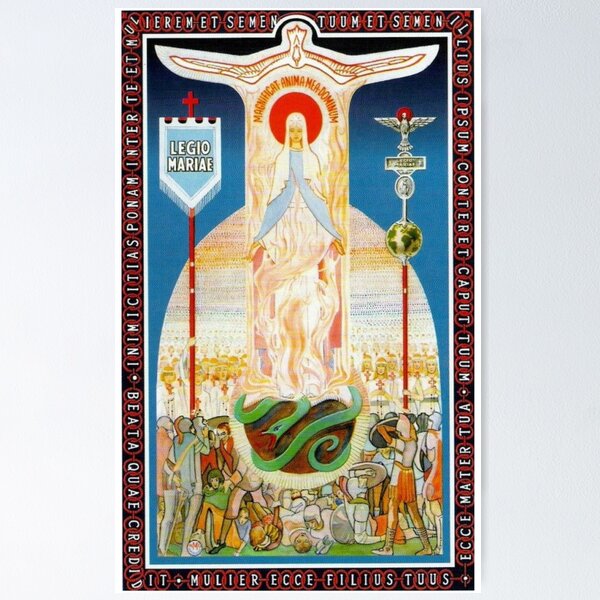 Item preview, Legion of Mary, Marijina Legija, Legio Mariae designed and sold by AMDG Line.