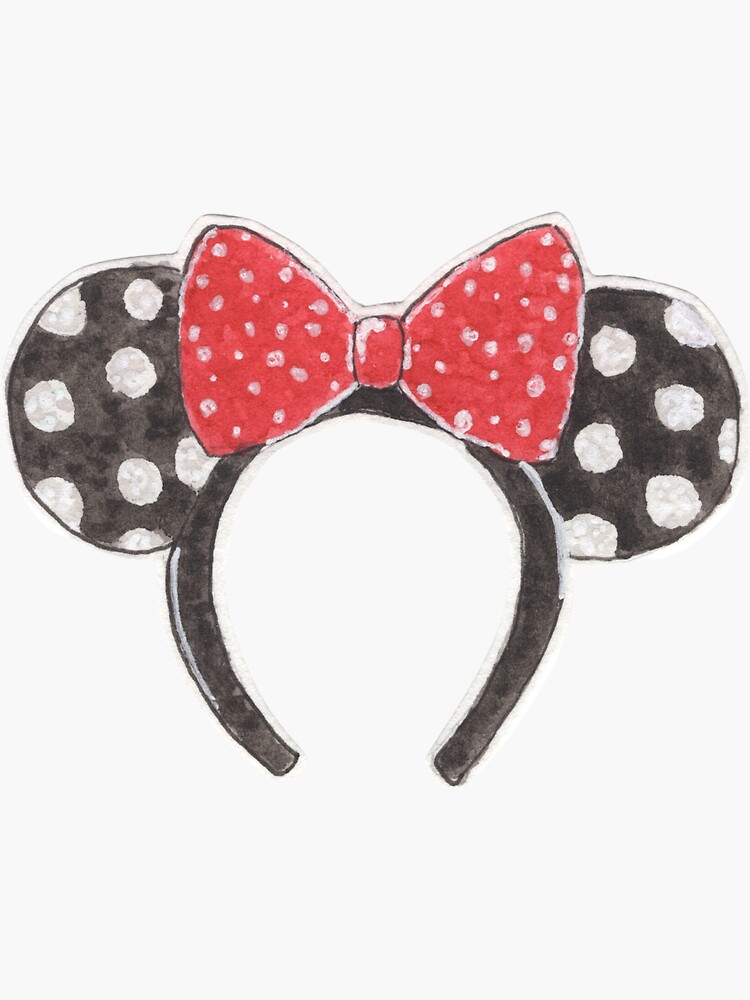 Disney Ears Headband - Classic Minnie Mouse - Polka Dot