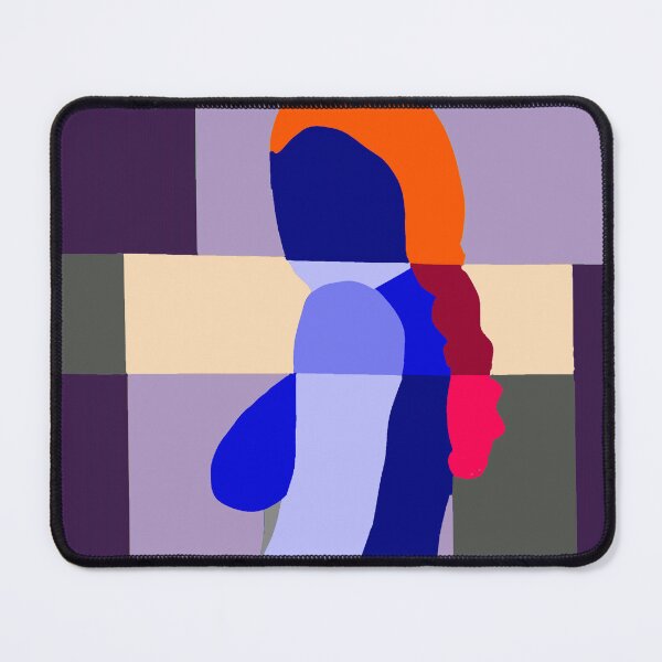 Item preview, Geometric female nude in rectangles and curves designed and sold by pulchritude560.