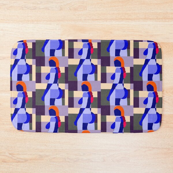 Item preview, Geometric female nude in rectangles and curves designed and sold by pulchritude560.