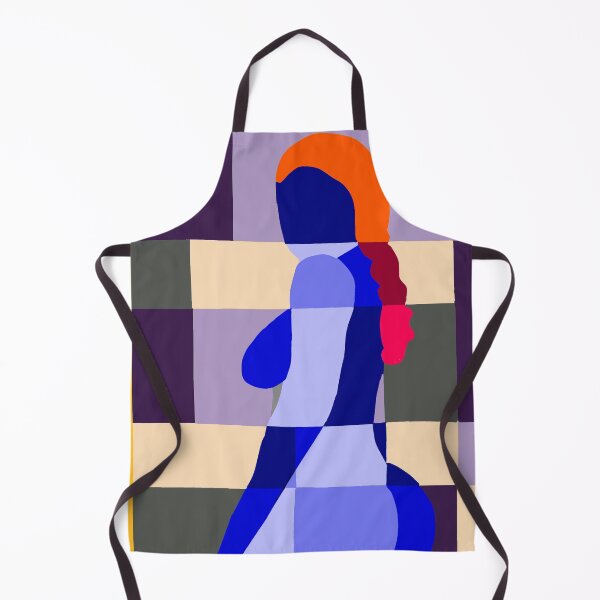 Item preview, Geometric female nude in rectangles and curves designed and sold by pulchritude560.