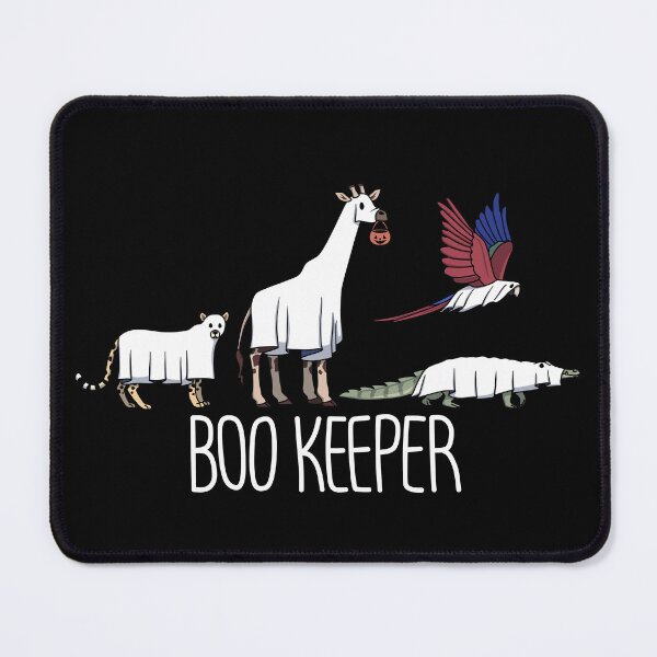Item preview, "BOO KEEPER" Cheetah, Giraffe, Macaw, Crocodile designed and sold by ArtByBreah.