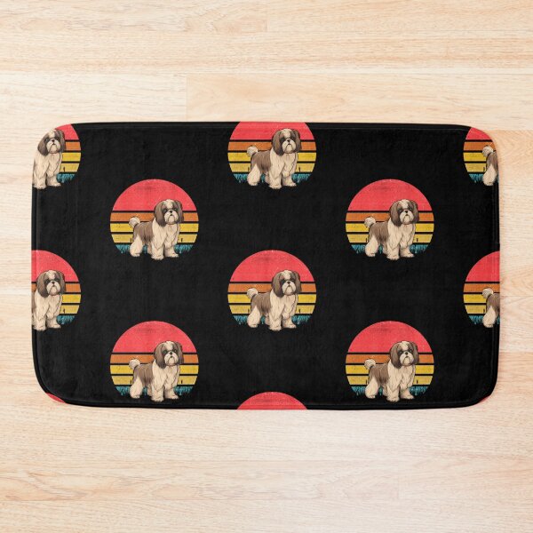 Item preview, Shih Tzu Vintage Retro Sunset designed and sold by rafaeltto.