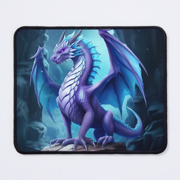 Item preview, Cave Sentinel: The Blue Dragon - RPG Dragon Lover designed and sold by Zanda-Nerd-Shop.