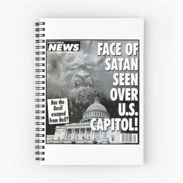 Item preview, Face of Satan seen over capital Washington dc funny Satan devil Biden trumpghost hunters ufo Bigfoot designed and sold by CatharineSchell.