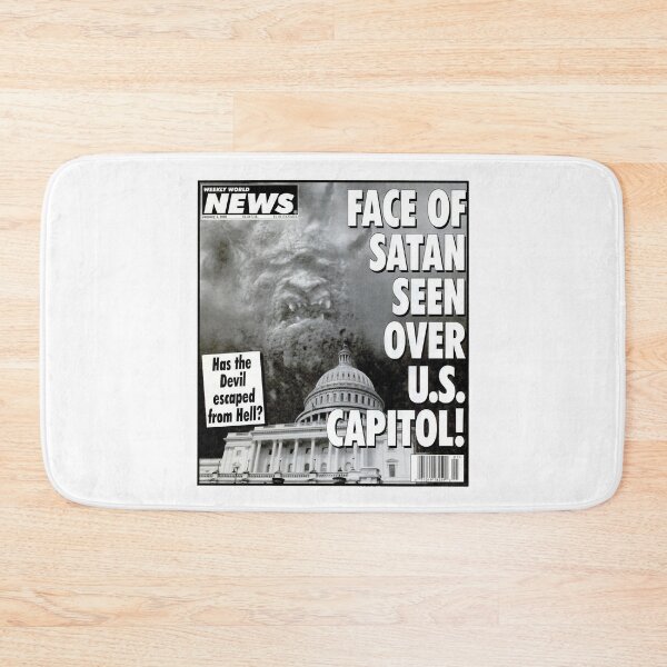 Item preview, Face of Satan seen over capital Washington dc funny Satan devil Biden trumpghost hunters ufo Bigfoot designed and sold by CatharineSchell.